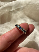 Load image into Gallery viewer, Reina 9ct Gold & Sapphire ring