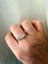 Load image into Gallery viewer, Snapshot in Time Keepsake Print Ring Sterling Silver