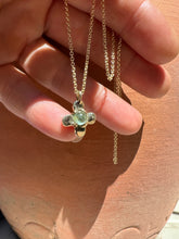 Load image into Gallery viewer, Petal Sapphire Pendant & Chain