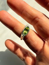 Load image into Gallery viewer, Transcend Ring Peridot Sterling Silver