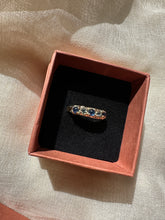 Load image into Gallery viewer, Reina 9ct Gold & Sapphire ring