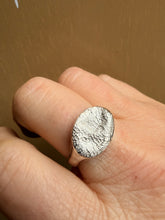 Load image into Gallery viewer, Snapshot in Time Keepsake Print Ring Sterling Silver