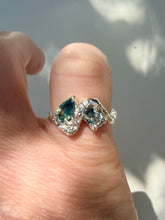 Load image into Gallery viewer, Holdfast Sapphire and Silver ring
