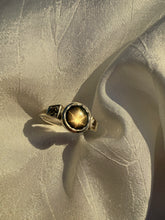 Load image into Gallery viewer, Tawny Diamond & Star Sapphire Ring