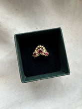 Load image into Gallery viewer, VALLEY OF THE ROSES 9CT GOLD GARNET TOURMALINE RING