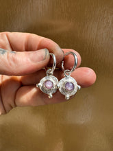Load image into Gallery viewer, MEDINA ROSECUT SAPPHIRE EARRINGS