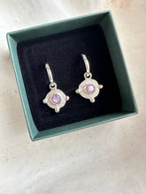 Load image into Gallery viewer, MEDINA ROSECUT SAPPHIRE EARRINGS