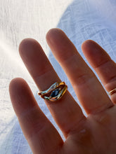Load image into Gallery viewer, ADRI Curved Sapphire Engagement Ring