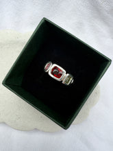 Load image into Gallery viewer, Freeze Frame Mixed Gem Sterling Silver Ring
