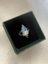 Load image into Gallery viewer, Temple of the Sea Opal & Sapphire Ring