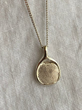 Load image into Gallery viewer, Snapshot in Time Keepsake Fingerprint Pendant