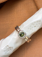 Load image into Gallery viewer, SOLITAIRE SILVER AUSTRALIAN SAPPHIRE RING