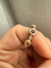 Load image into Gallery viewer, FIESTA 9CT GOLD MIXED GEM RING