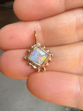 Load image into Gallery viewer, RELIC AUSTRALIAN OPAL 9CT GOLD PENDANT