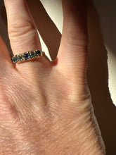 Load image into Gallery viewer, Reina 9ct Gold & Sapphire ring