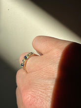 Load image into Gallery viewer, Reina 9ct Gold & Sapphire ring