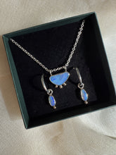 Load image into Gallery viewer, ETHEREAL MIXED METAL BOULDER OPAL HOOPS