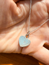 Load image into Gallery viewer, HEART SPLICE OPAL PENDANT WITH CHAIN