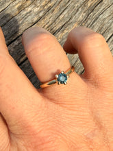Load image into Gallery viewer, Ellora Solitaire Ring 9ct Solid Gold