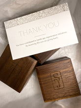 Load image into Gallery viewer, GIVE Sustainable New Zealand Timber Ring Box