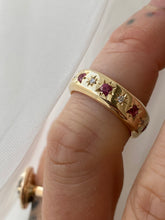 Load image into Gallery viewer, Night Sky Ring 9ct Yellow gold