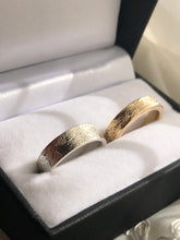 Load image into Gallery viewer, Monet Hand Engraved Wedding Bands