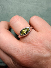 Load image into Gallery viewer, Transcend Ring Peridot Sterling Silver
