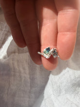 Load image into Gallery viewer, Holdfast Sapphire and Silver ring

