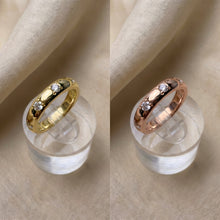 Load image into Gallery viewer, Rina Diamond Wedding band
