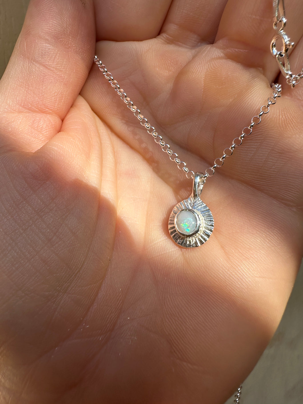 HERA Opal Sterling Silver Pendant