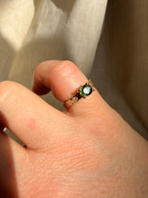 Load image into Gallery viewer, BRIAR ROSE Green Sapphire 9ct Gold Ring
