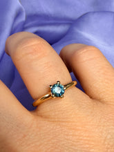 Load image into Gallery viewer, Ellora Solitaire Ring 9ct Solid Gold
