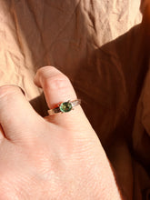 Load image into Gallery viewer, BRIAR ROSE Green Sapphire 9ct Gold Ring

