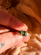 Load image into Gallery viewer, BRIAR ROSE Green Sapphire 9ct Gold Ring

