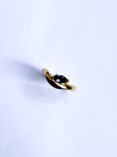Load image into Gallery viewer, ADRI Curved Sapphire Engagement Ring
