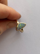 Load image into Gallery viewer, Playa Sunset Opal and 9ct Gold Ring
