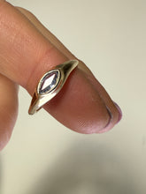 Load image into Gallery viewer, Transcend Mini Ring  9ct Gold Ceylon Sapphire
