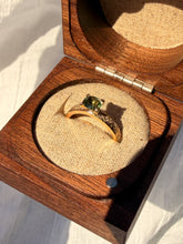 Load image into Gallery viewer, BRIAR ROSE Green Sapphire 9ct Gold Ring

