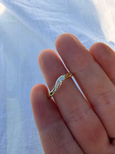 Load image into Gallery viewer, ANAIS Curved Diamond 9ct Gold Ring
