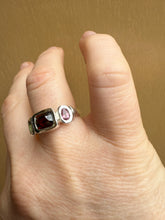 Load image into Gallery viewer, Freeze Frame Mixed Gem Sterling Silver Ring
