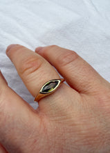 Load image into Gallery viewer, Transcend Ring 9ct Gold and Green Australian Sapphire
