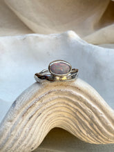Load image into Gallery viewer, Pink Horizons Silver Opal Ring

