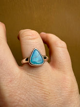 Load image into Gallery viewer, Glacial Opal Silver Ring
