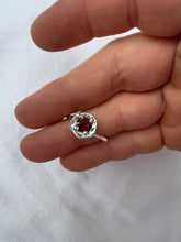 Load image into Gallery viewer, Chalice Ring Sterling Silver African Zircon
