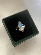 Load image into Gallery viewer, Temple of the Sea Opal &amp; Sapphire Ring
