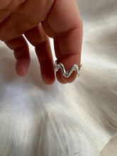 Load image into Gallery viewer, Wavy Baby Silver Ring
