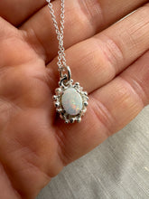 Load image into Gallery viewer, Effervescence Opal and Silver Pendant
