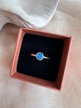 Load image into Gallery viewer, Blue Lagoon Australian Opal ring
