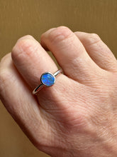 Load image into Gallery viewer, Blue Lagoon Australian Opal ring
