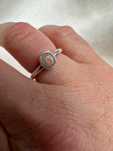 Load image into Gallery viewer, Fairy Lights Opal and Sterling Silver Ring
